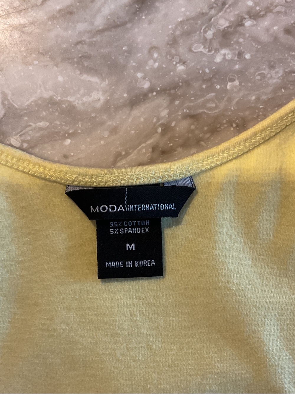 Moda International Yellow Racerback Mini Dress - Picture 2 of 2